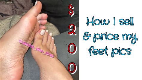 can you sell feet pics on of|What is The Average Price for Feet Pics